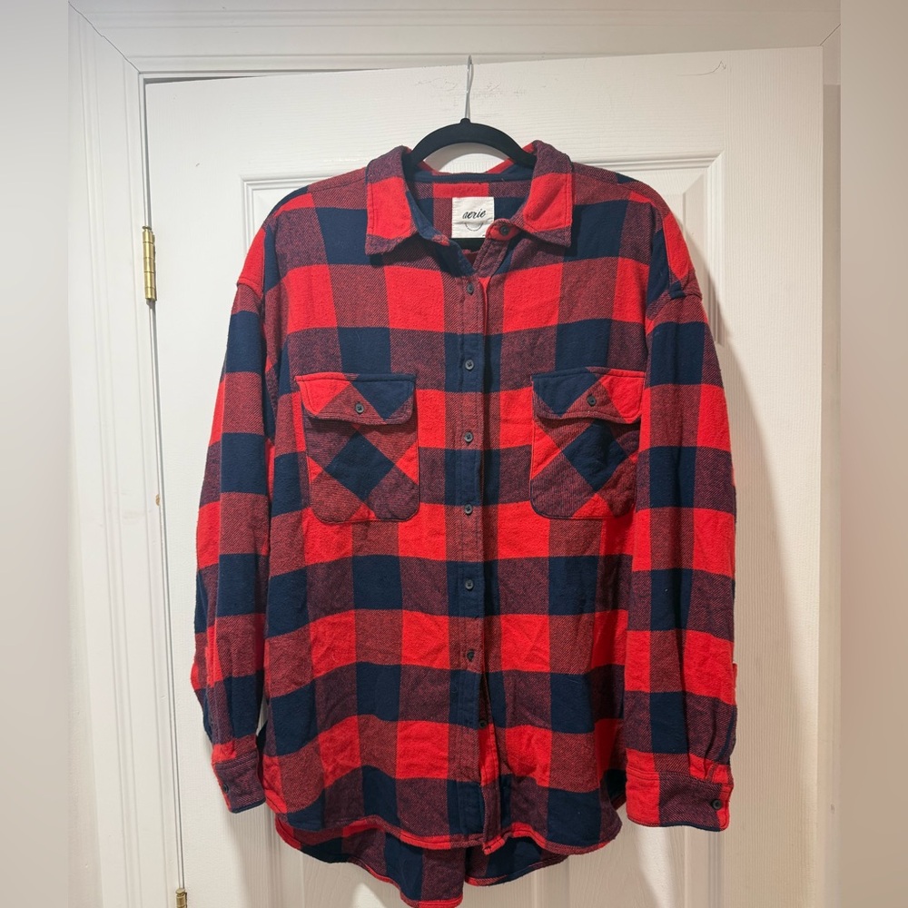 Aerie LumberJane Flannel Shirt
